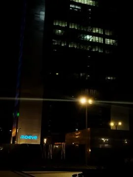 Moeve. Cepsa. Building 스톡 사진