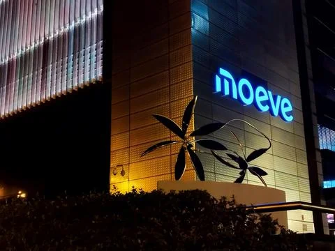Moeve. Cepsa. Building 스톡 사진