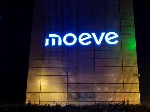 Moeve. Cepsa. Building 스톡 사진