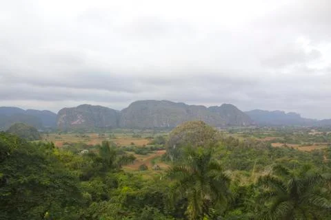 Mogote de Vinales 스톡 사진
