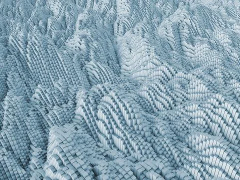 MoGraph Landscape Stock Illustration