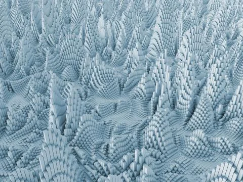 MoGraph Landscape Stock Illustration