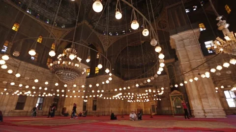 Mohamed Ali Mosque Egypt 库存影片 139788031