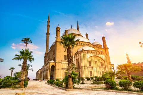 Mohamed Ali Mosque Stock Photos
