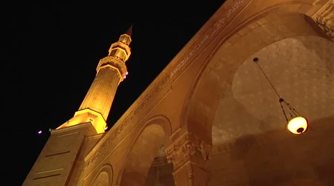 Mohammad al Amin Mosque Video stock 5501095