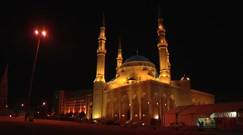 Mohammad al Amin Mosque Video stock 5501109