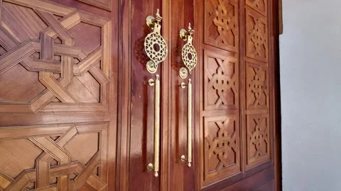 Mohammed VI Grand Mosque Architecture – Agadir Morocco May 24, 2026 스톡 동영상 335587678
