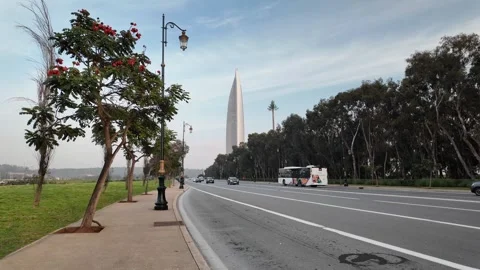 Mohammed VI Tower Rabat, Morocco December 10, 2025 Stock-Footage 324897313
