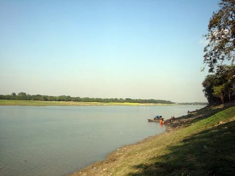 Mohanonda river Stock Photos