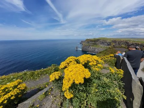 Moher cliffs Ireland Stock Photos