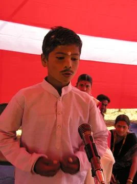 Moho School Annual Function at Moho Village , Panvel , Maharashtra , India... Stock Photos