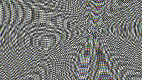 Moire effect that appears on moving lines 動画素材 129630593