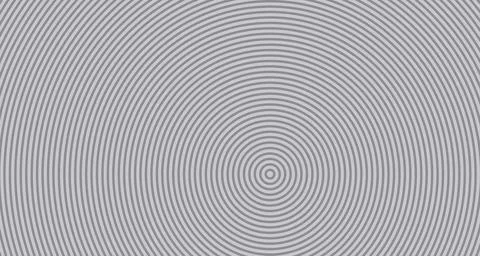 Moire interference rings pattern in charcoal grey Stock Illustration