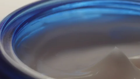 Moisture creme in pod turning Stock Footage 94828394