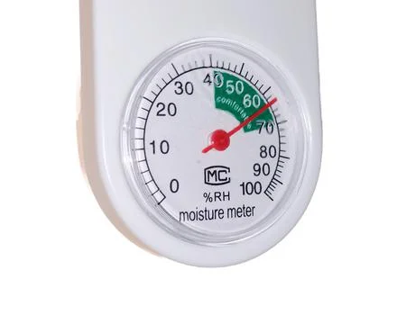 Moisture meter isolated on white background Фото