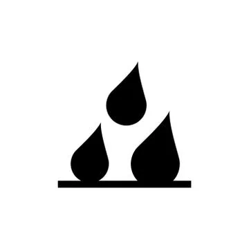 Moisture tightness symbol  Stock Illustration
