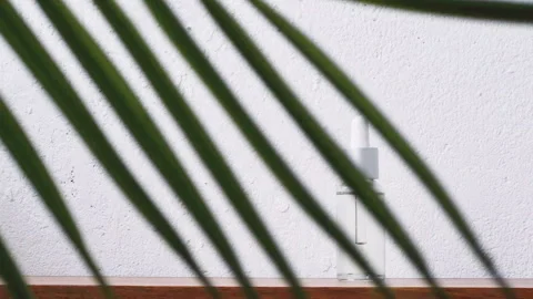 Moisturizing face serum on light background. Stock Footage 243834416