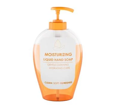 Moisturizing liquid hand soap. 3D rendering Stock Illustration