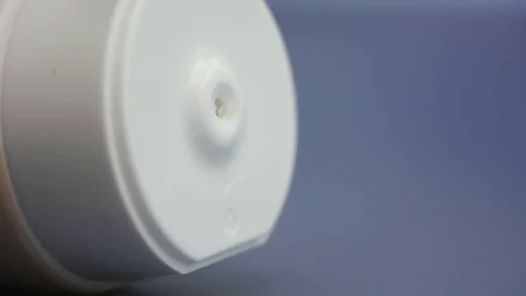 Moisturizing white cream squeezed out of the tube Stock Footage 81175269