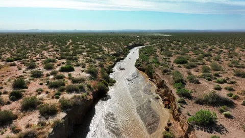 Cache Creek Mojave Stock Footage ~ Royalty Free Stock Videos | Pond5