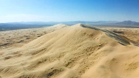 Mojave Desert Sand Dunes Stock Footage 127005408