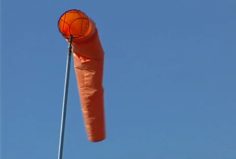 Mojave windsock Stock Footage 644681