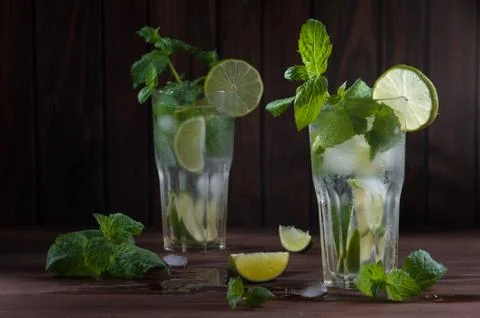 Mojito drink Stock Photos