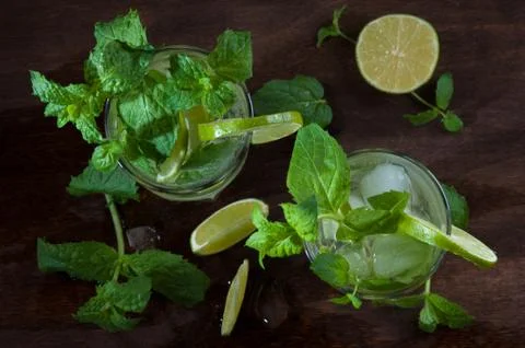 Mojito drink Stock Photos