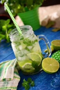 Mojito drink Stock Photos