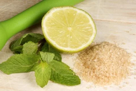 Mojito ingredients Stock Photos