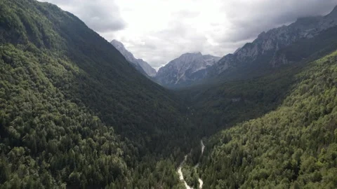 Mojstrana Valley 库存影片 159975005