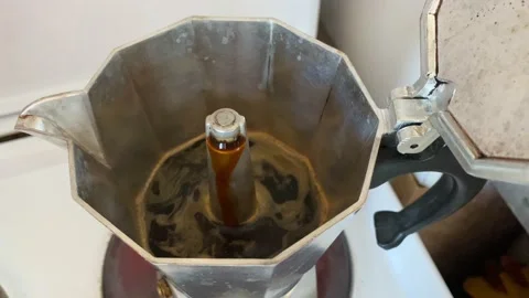 Moka pot Stock Footage 131284698