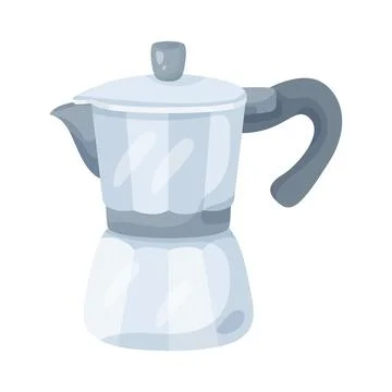 Moka pot Stock Illustration