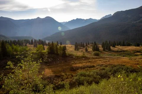 Molas Pass Overlook Stock Photos