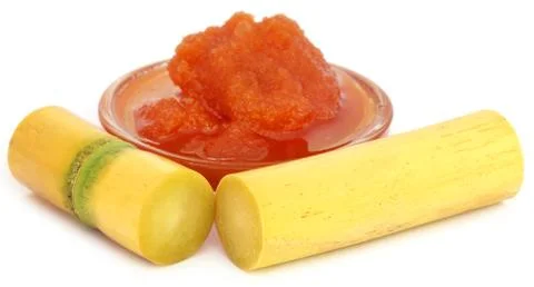 Molasses with sugarcane Stock Photos