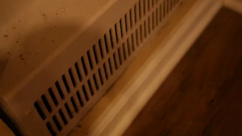 Mold Circulation Fan in Finished Basement Stock Footage 324684887
