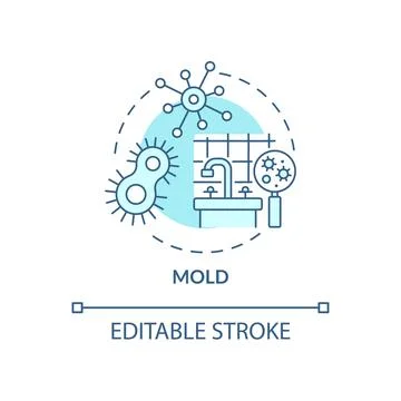 Mold concept icon Stock-Illustration