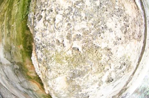 Mold damage on the wall close up Stock Photos