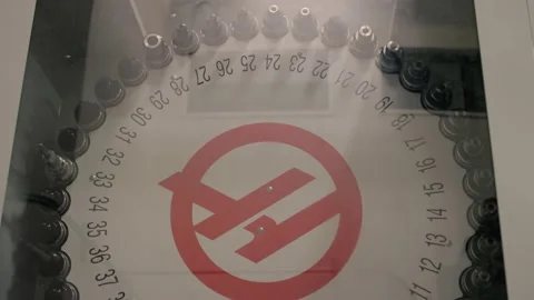 Mold machine turns to change tool in manufacturing plant Stock Footage 146920827