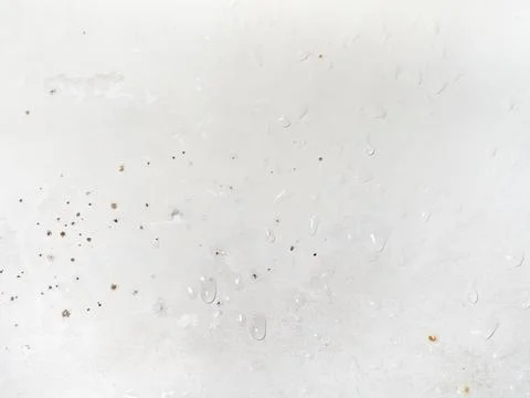 Mold on the surface of the bath.  Dark mold close-up on bath   enamel. Dirt.. Foto stock