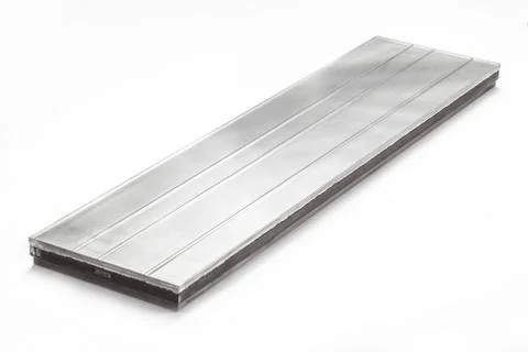 Molded metal surface texture Stock Photos