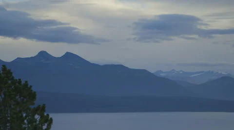 The Moldefjord in sunset Video stock 30444753