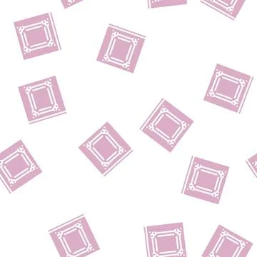 Molding and millwork glyph vector seamless pattern Stock Illustration