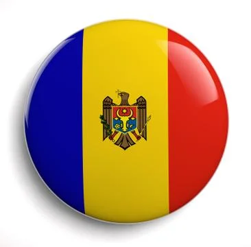Moldova flag Stock Illustration
