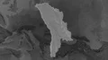 Moldova - hub of the world. Grayscale 4k or 4k+ Resolution