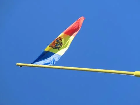 Moldovan Flag Stock Photos