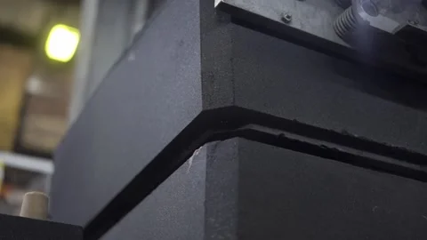 Molds are merging in the foundry Stock Footage 146636627