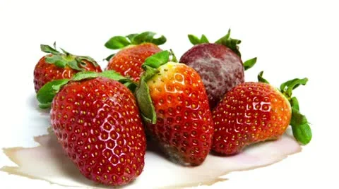 Moldy strawberries Timelapse 스톡 동영상 20877017