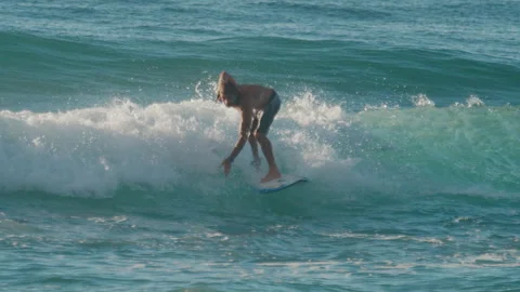 MOLE BEACH, FLORIANOPOLIS, BRAZIL - 25 FEBRUARY 2026: Surfer with limited Video stock 330197916
