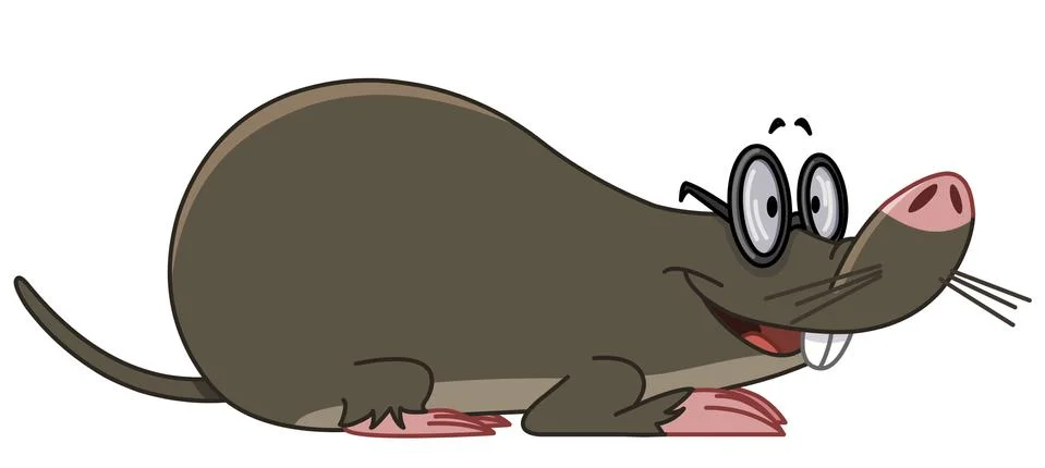 Mole Stock Illustration